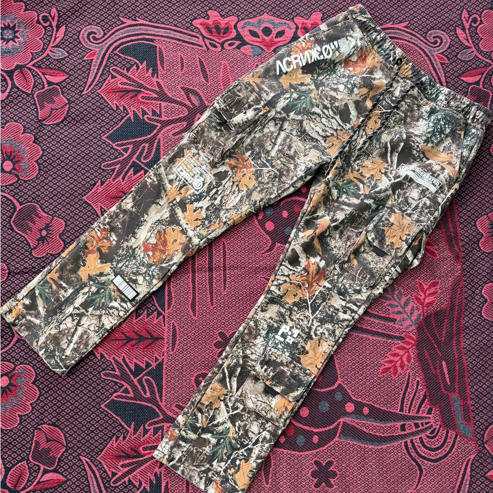 Men's Camo Cargo Joggers - Brown/Green